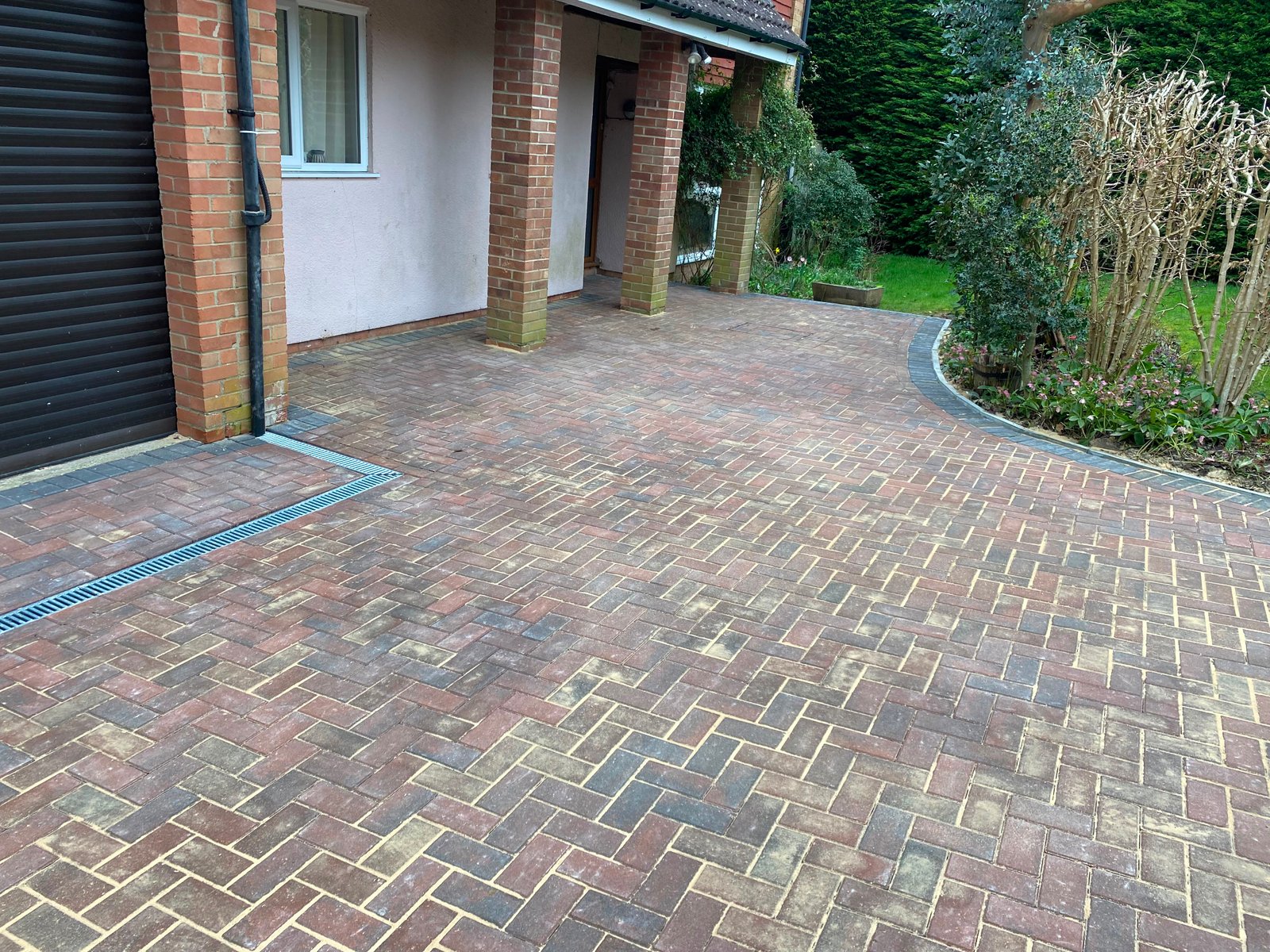 Driveway — block paving
